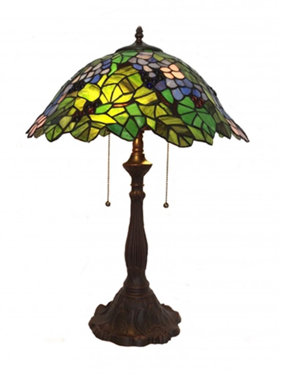 Floral Tiffany Table Lamp